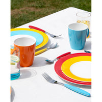 Gimex Colour Line Mug Rainbow (380ml / 4 Pieces)