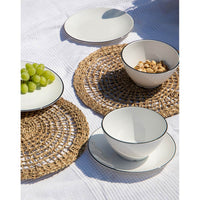 Gimex Linea Line Tableware Blue (12 Pieces)