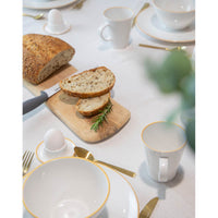 Gimex Linea Line Mug Gold (350ml / 4 Pieces)