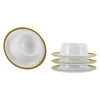 Gimex Linea Line Egg Cup Gold (4 Pieces)