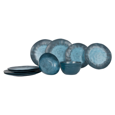 Gimex Stone Line Tableware Dark Blue (12 Pieces)