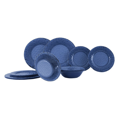 Gimex Stone Line Tableware Azure 12 Pieces