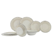 Gimex Stone Line Tableware Sand 12 Pieces