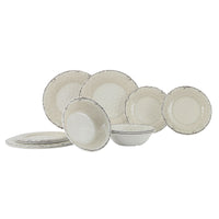 Gimex Stone Line Tableware Sand (12 Pieces)