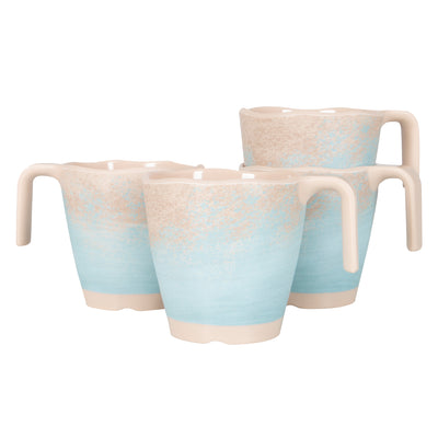 Gimex Stone Line Mug Beige (300ml / 4 Pieces)