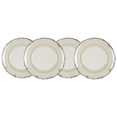 Gimex Stone Line Dinner Plate Sand 4 Pieces