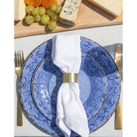 Gimex Stone Line Breakfast Plate in Azure