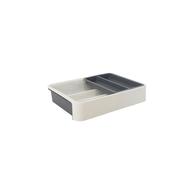 Gimex Cutlery Drawer Adjustable in Grey/White