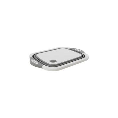 Gimex Cutting Board Foldable in Grey/White
