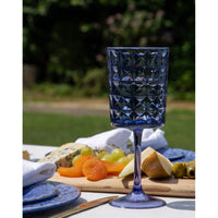 Gimex Stone Line Wine Glass Azure (400ml)