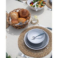 Gimex Solid Line Tableware Granite Grey (16 Pieces)