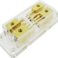 Sterling Gold Plated AMT 4 GANG Fuse Block 20 A to 80Amp