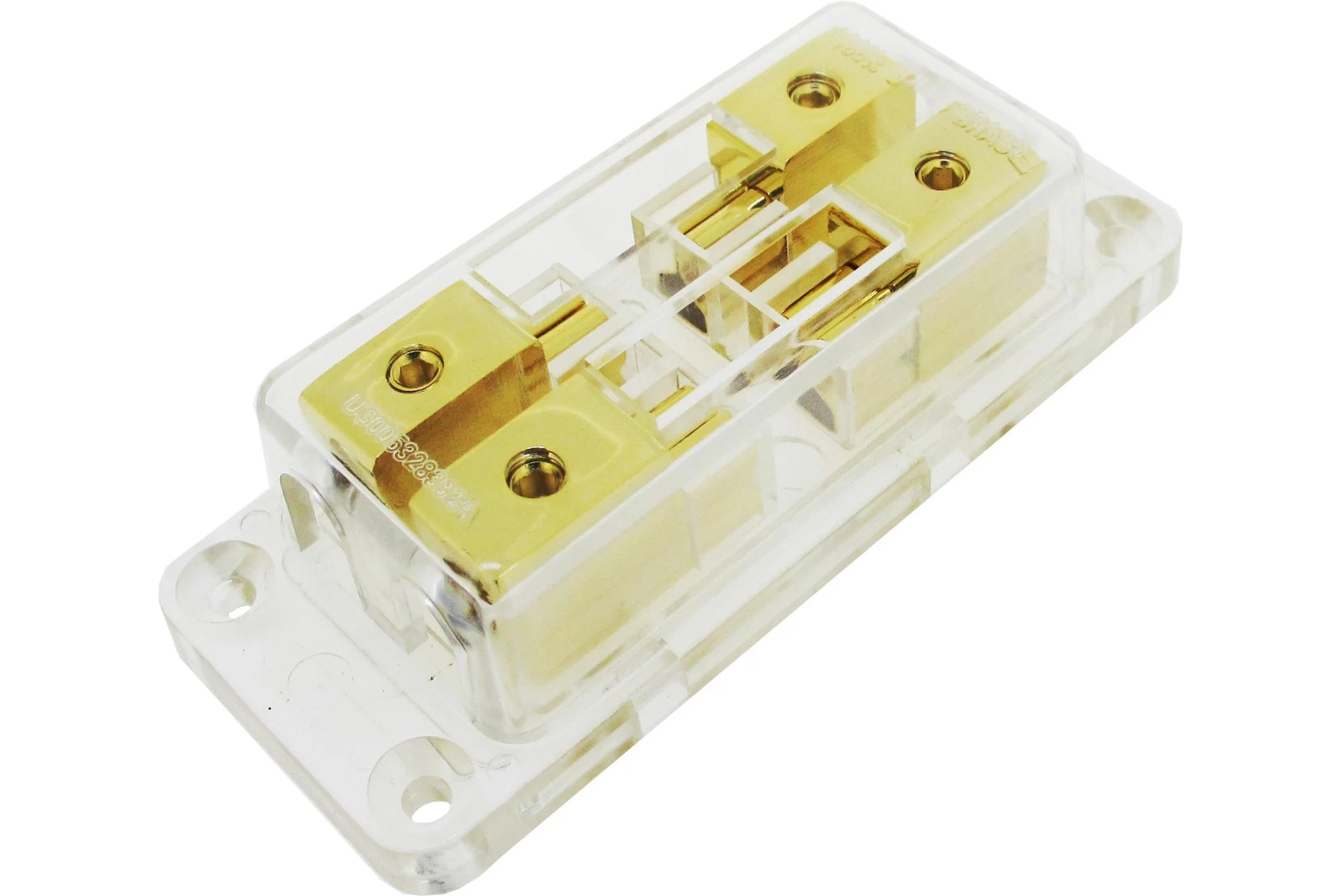 Sterling Gold Plated AMT 4 GANG Fuse Block 20 A to 80Amp