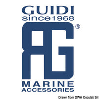 GUIDI Series 2000 bronze thru-hull strainer 1"1/2