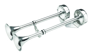 VETUS Double trumpet horn, 12 V. Set high pitch and low pitch