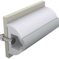 VETUS Vinyl rubbing strake, white, HARO 60 x 35 mm