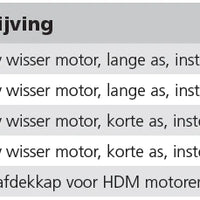 VETUS Wiper motor (HDM12DS)