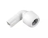 Hep2O Elbow 90° Spigot White 22 PF/SPmm