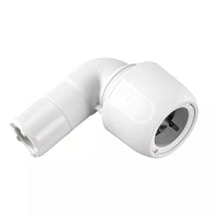 Hep2O Elbow 90° Spigot White 22 PF/SPmm