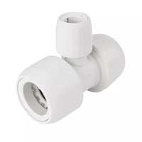 Hep2O Pb Branch Red Tee 90° White 28x28x15mm