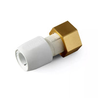 Hep2O Pb Straight Tap Connector White 22X3/mm