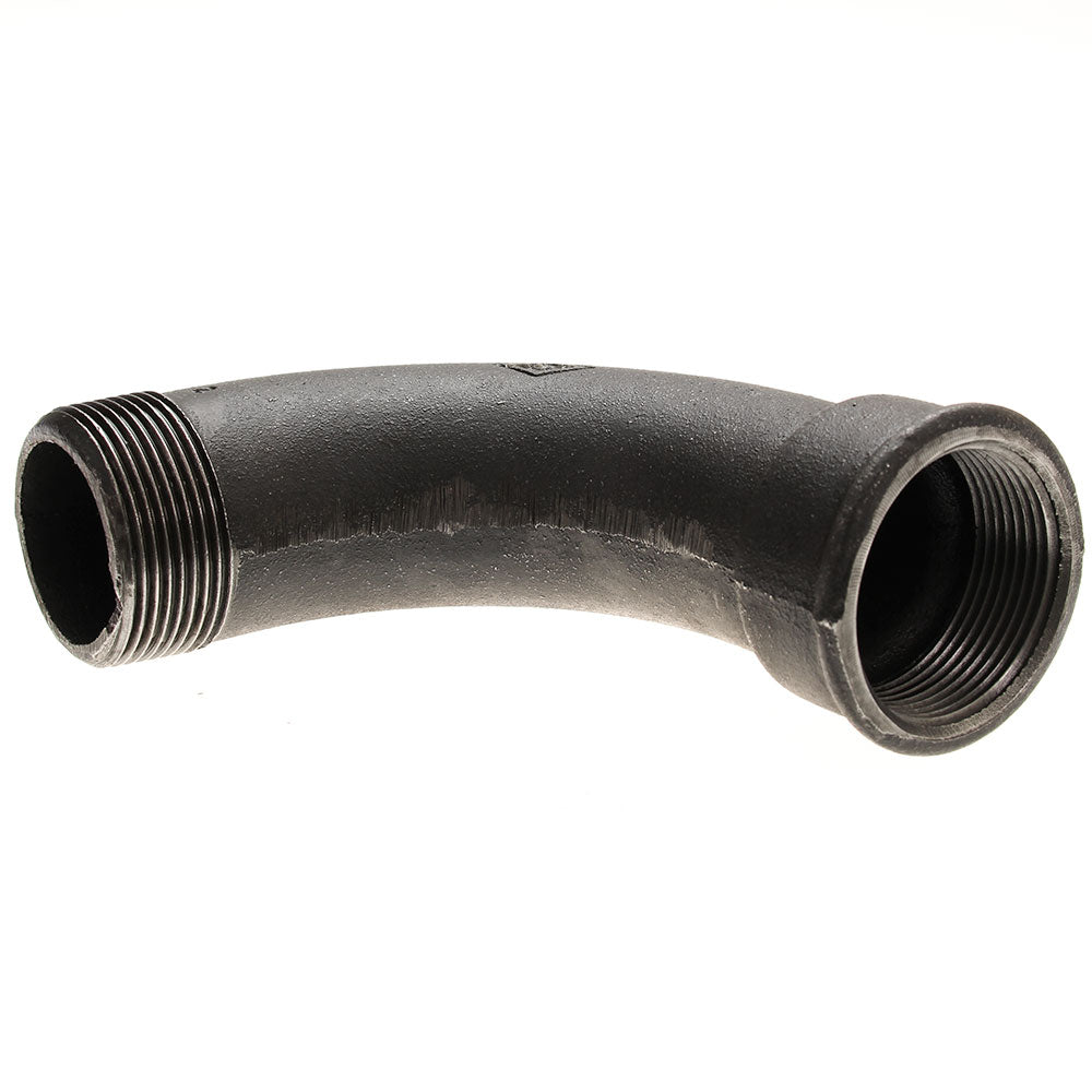 AG Malleable Iron Swept 90 Degree Elbow (1-1/2" BSP Male to Female)