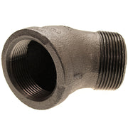 AG Malleable Iron Compact 45 Degree Elbow (1-1/2" BSP Male to Female)