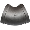 AG Malleable Iron Compact 45 Degree Elbow (Female Ports / 2" BSP)