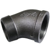 AG Malleable Iron Compact 45 Degree Elbow (2" BSP Male to Female)