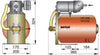 VETUS pressurized water system, 24V, with 8lt tank (HF2408)