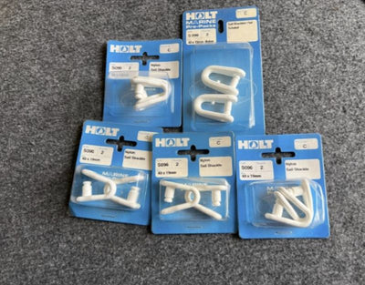 10 x HOLT anti jamming Sail Shackles 40 x 19mm 5 x packs of  S096