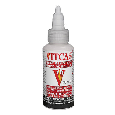 Vitcas Heat Resistant Rope Seal Adhesive White 30ml