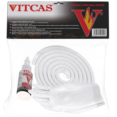 Vitcas Stove Rope Seal Kit 10mm White