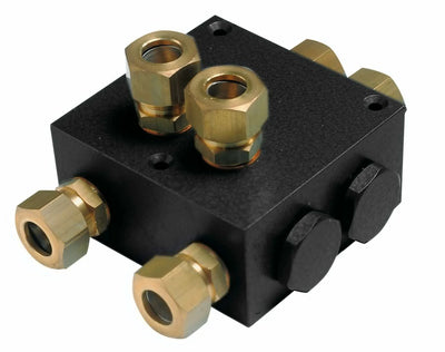 VETUS Dual non-return valve (G1/2) (incl. tube connectors Ø 18 mm.)