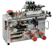 VETUS Stainless-steel hydraulic tank, 130lt, includes filter, temperature gauge and 2" ball valves