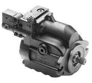 VETUS Variably adjustable piston pump, 45cm³, left handed, SAE-B flange, rear connection