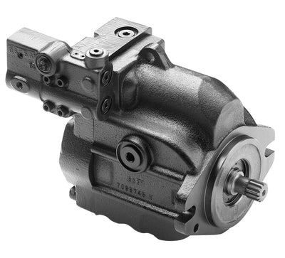 VETUS Variably adjustable piston pump, 45cm³, left handed, SAE-B flange, rear connection