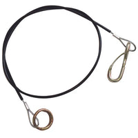 Trailer Breakaway Cable - PVC Coated 2mm X 1m