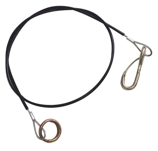 Trailer Breakaway Cable - PVC Coated 2mm X 1m