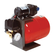 VETUS pressurized water system, 24V, 8lt tank, adjustable pressure switch and gauge
