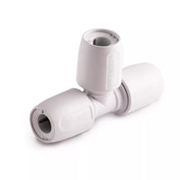 Hep2O Pb Equal Tee White 10mm