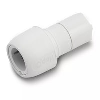 Hep2O Pb Socket Reducer White 28x22 PF/SPmm