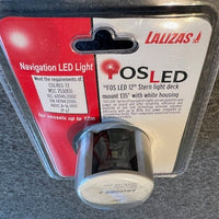 FOS LED 12 Stern light deck mount 135° with white housing