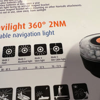 Navi Light 360 - Magnetic - White All Round Battery Navigation Light