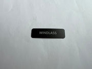 BLUE SEA LARGE FORMAT LABEL NO.448 WINDLASS