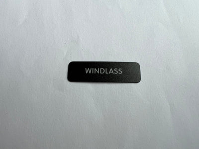 BLUE SEA LARGE FORMAT LABEL NO.448 WINDLASS