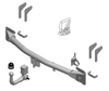 BRINK 606300 Trailer Hitch for MITSUBISHI Outlander III Off-Road (GG, GF)