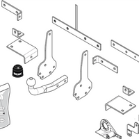 BRINK 485300 Trailer Hitch for VOLVO C30 (533)