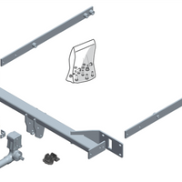BRINK 581400 Trailer Hitch suitable for MERCEDES-BENZ E-Class Saloon (W212)