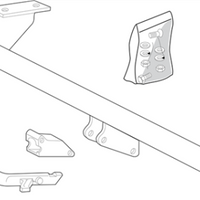 BRINK 435900 Trailer Hitch for SUZUKI VITARA, GRAND VITARA